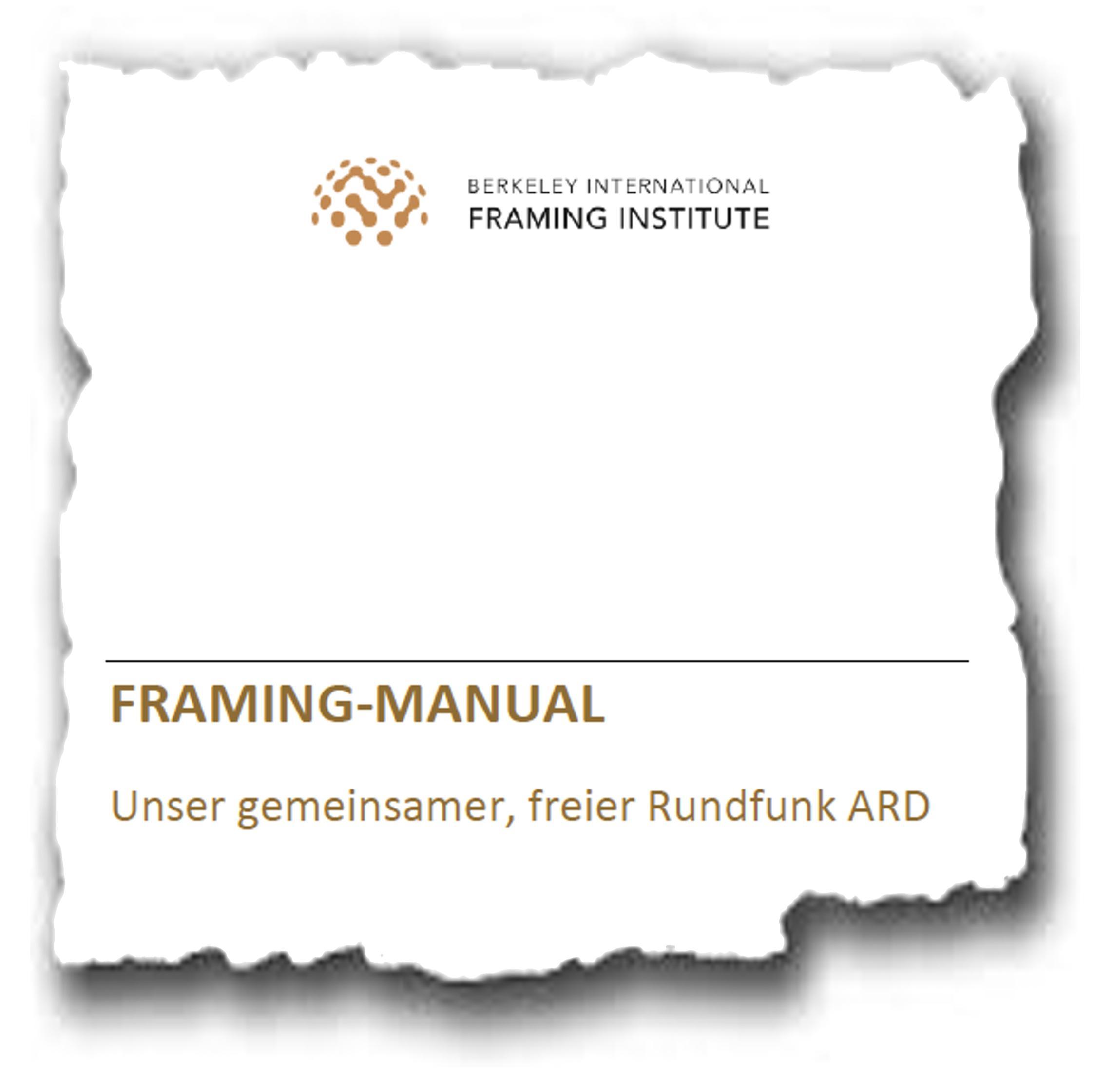 Sie werden geframt: von Ihrer ARD