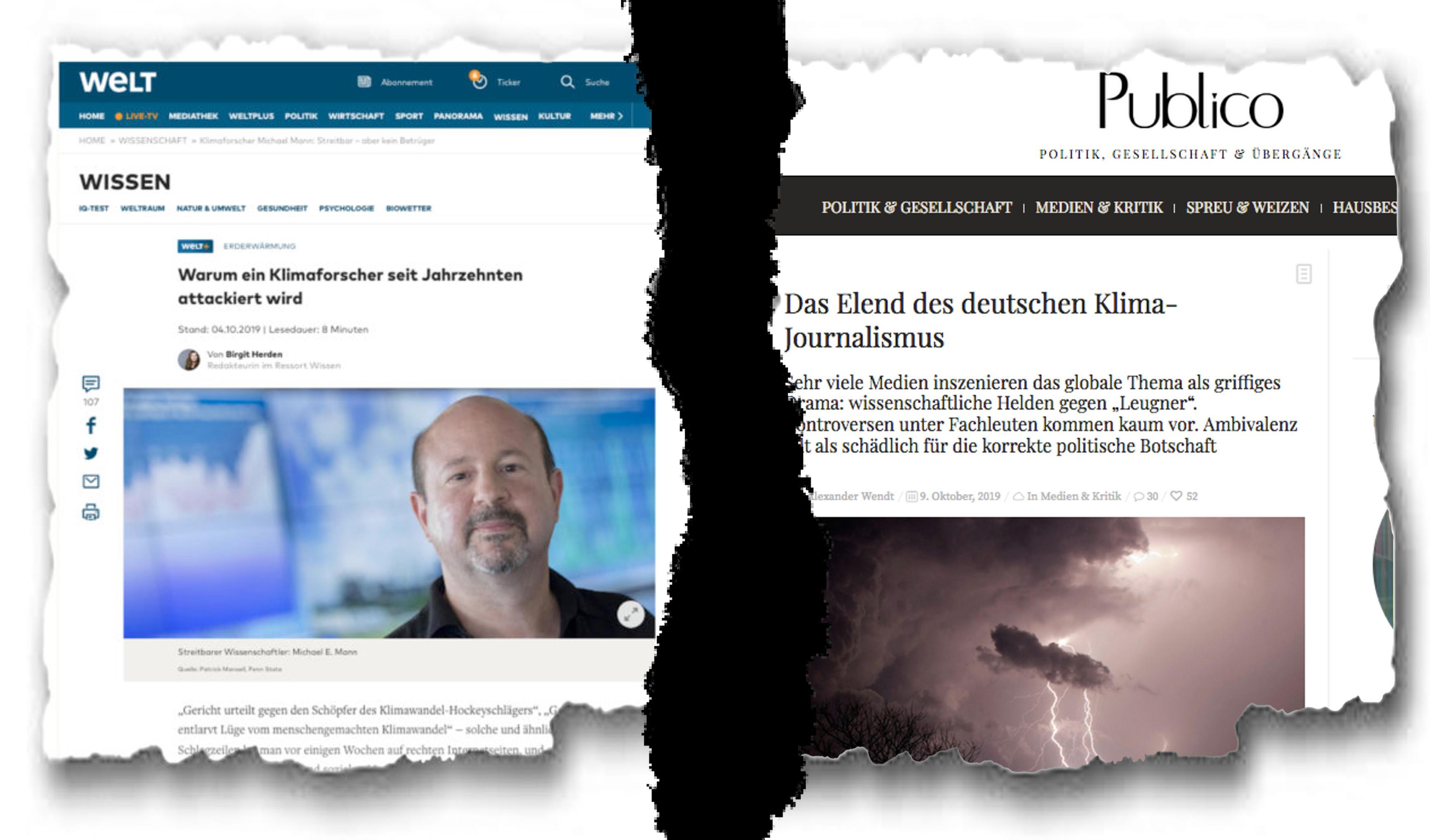 „Das Elend des deutschen Klima-Journalismus“ – ein Widerspruch und eine Antwort