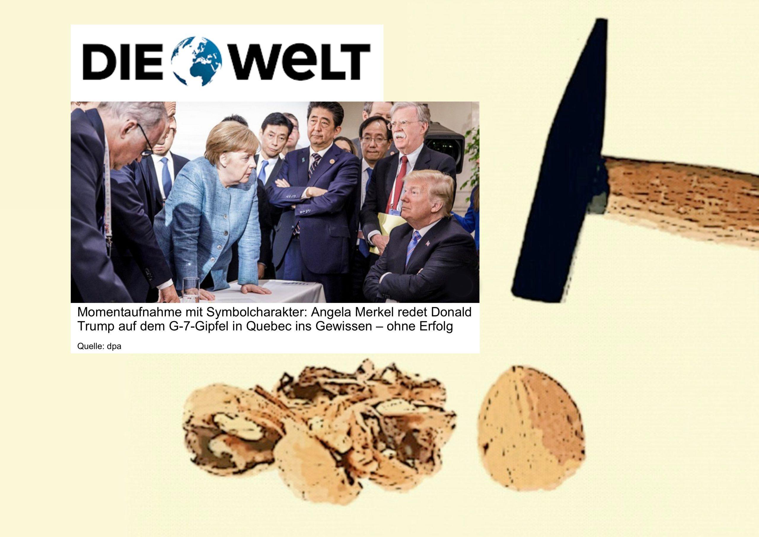 Fake-Nuss: Wie die WELT einen G7-Gipfel neu erfindet