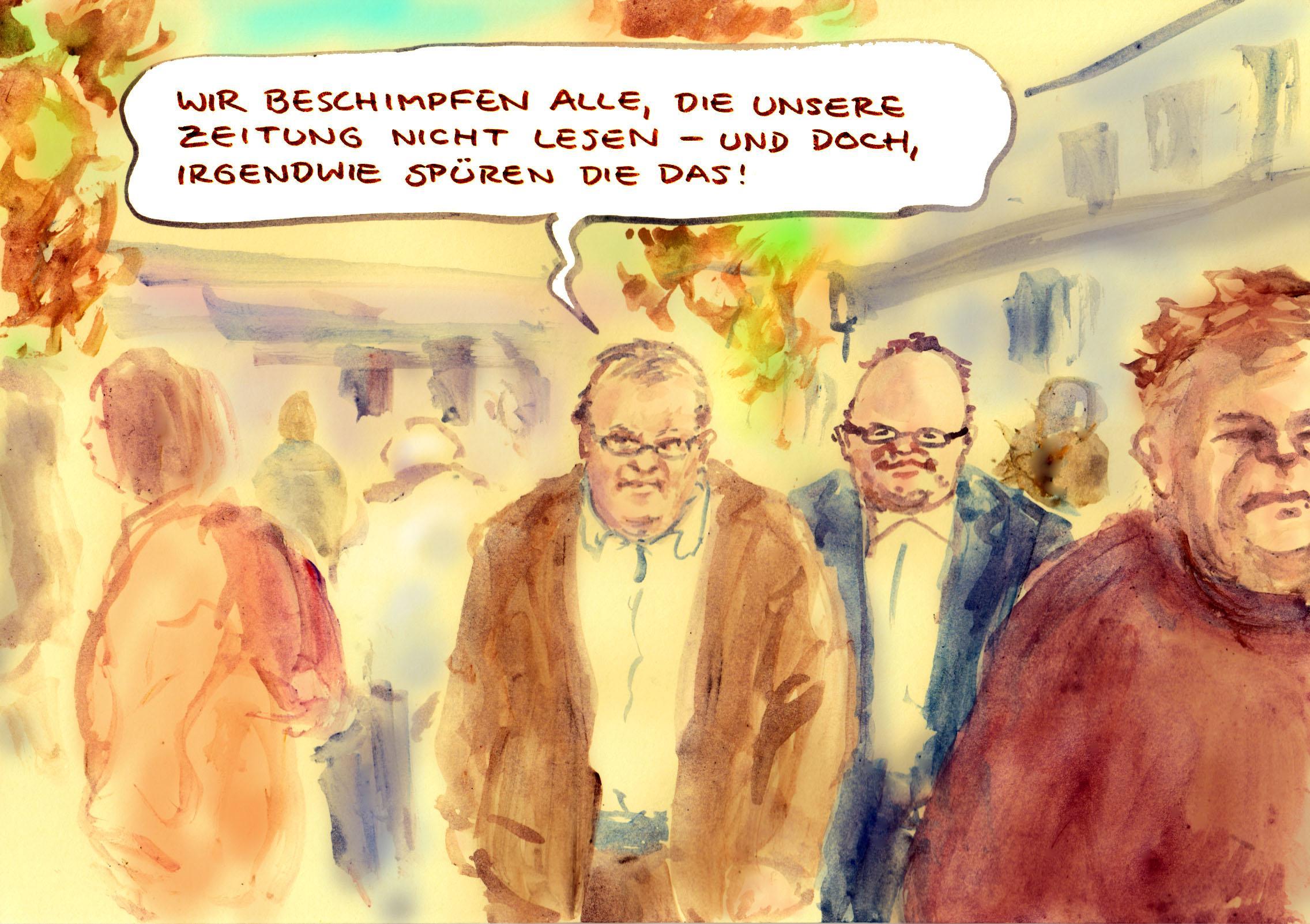 Zeller der Woche: Presseauftrag