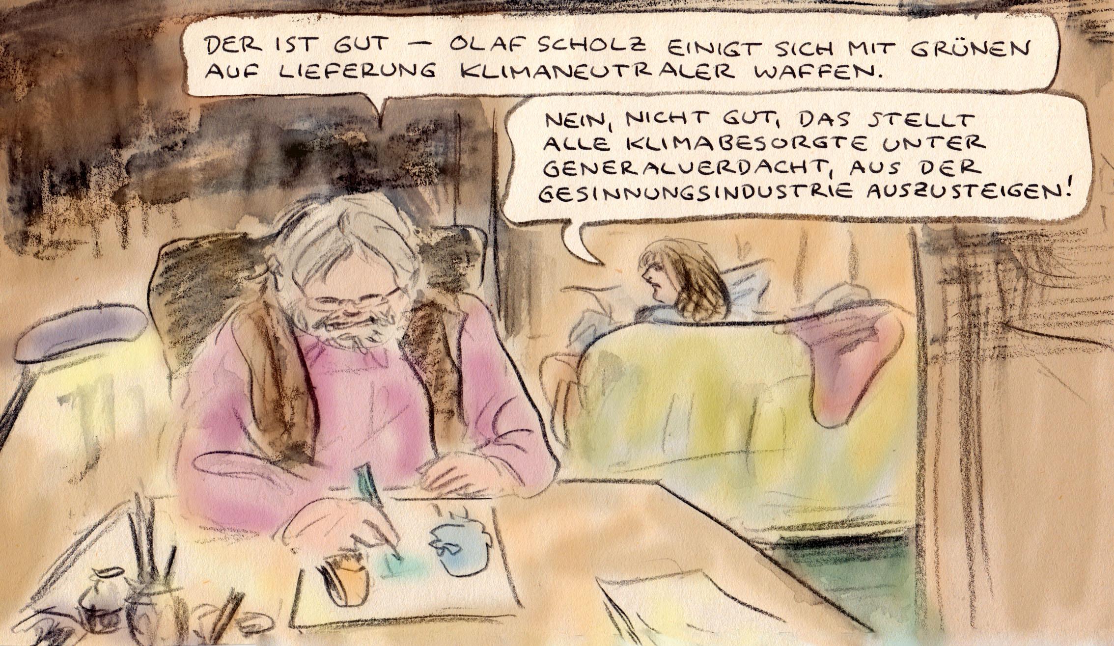 Zeller der Woche: Humoristisches Potenzial