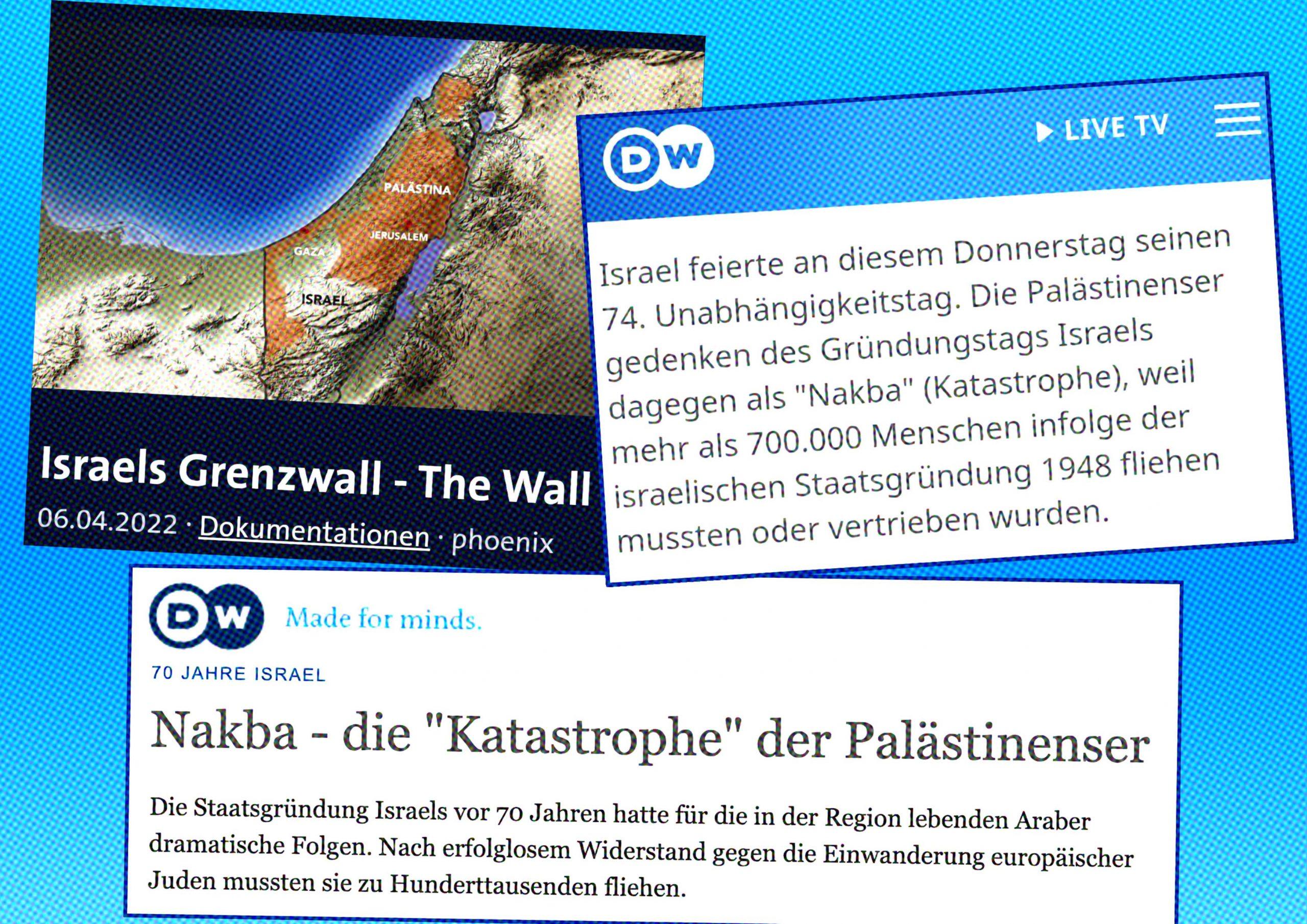 Fake-Nuss spezial: Wie die Deutsche Welle Nahostgeschichte fälscht