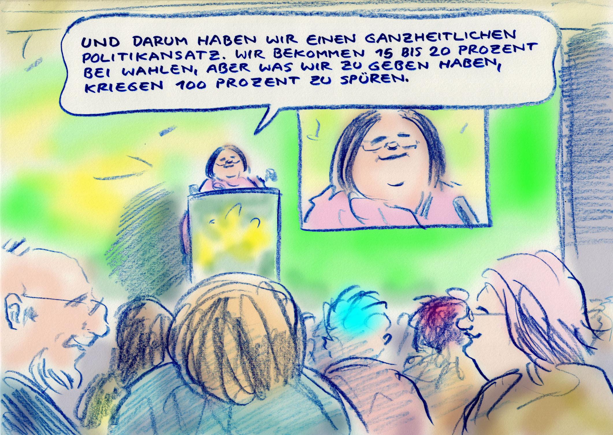 Zeller der Woche: Grünenparteitag