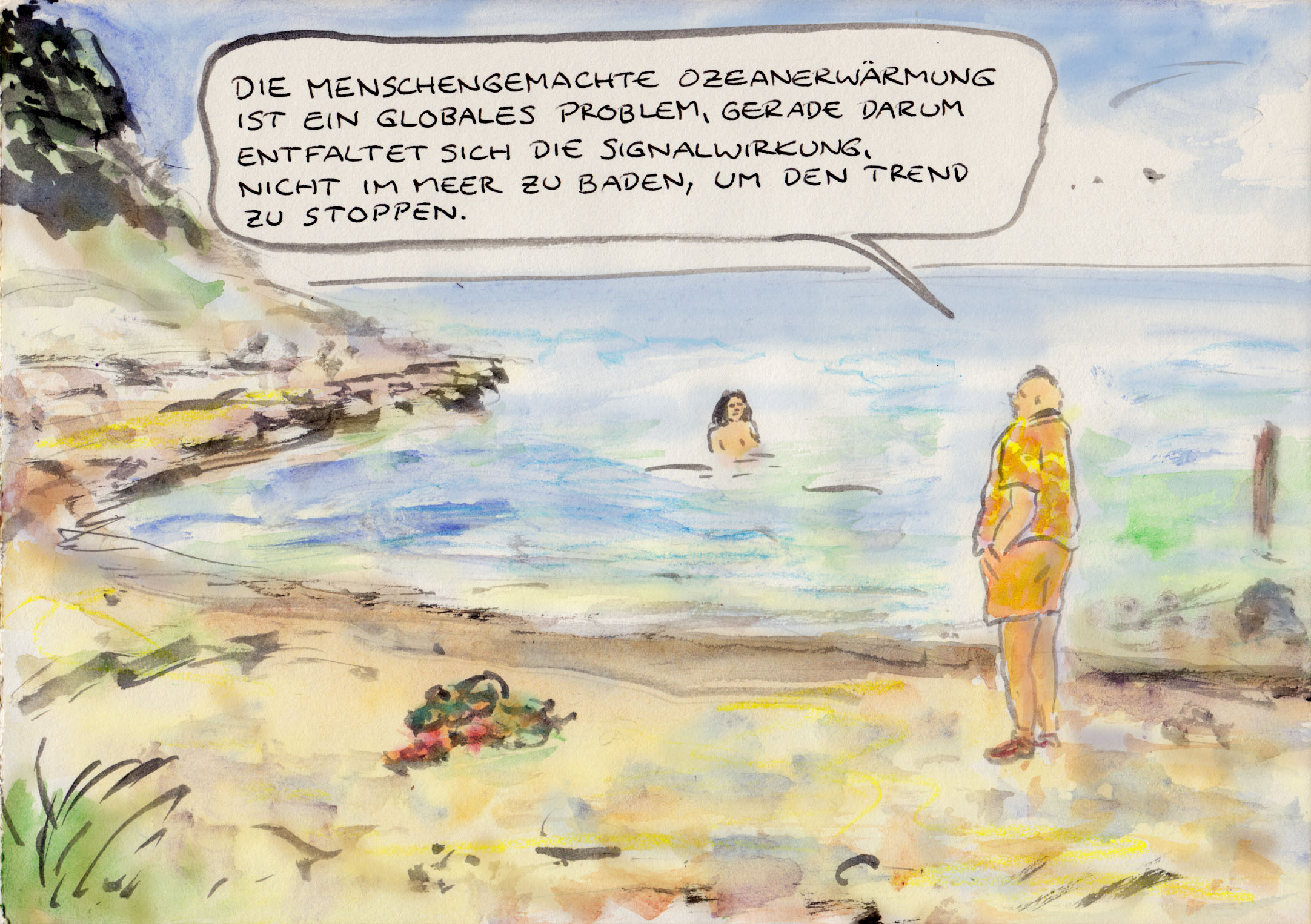Zeller der Woche: menschengemachter Wärmeaustausch