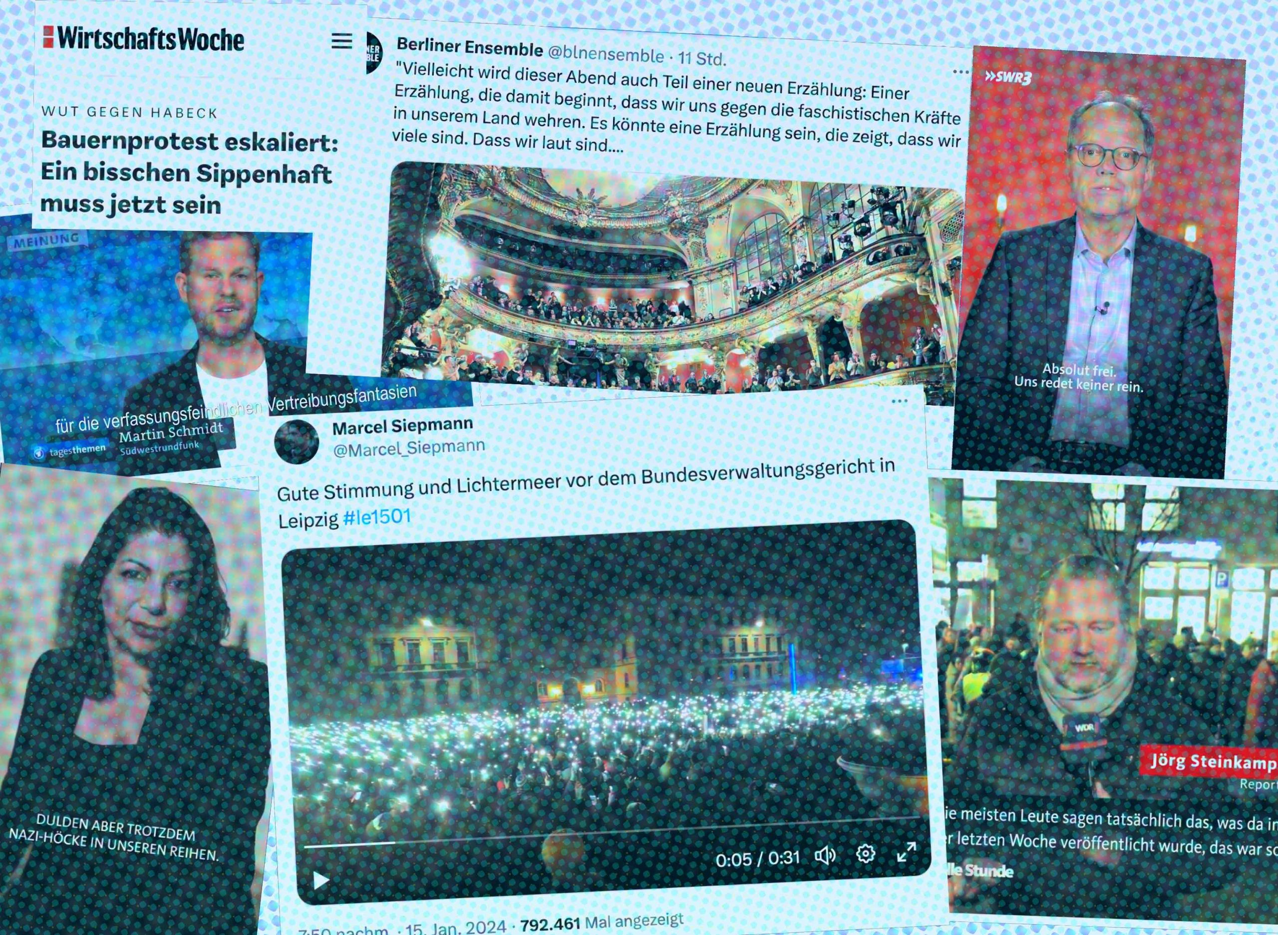Zeller der Woche: verteidigte Demokratie