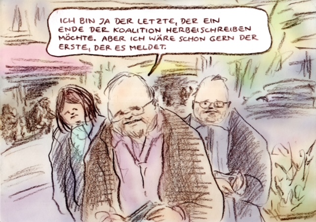 Zeller der Woche: Hauptstadtjournalisten im Zwiespalt