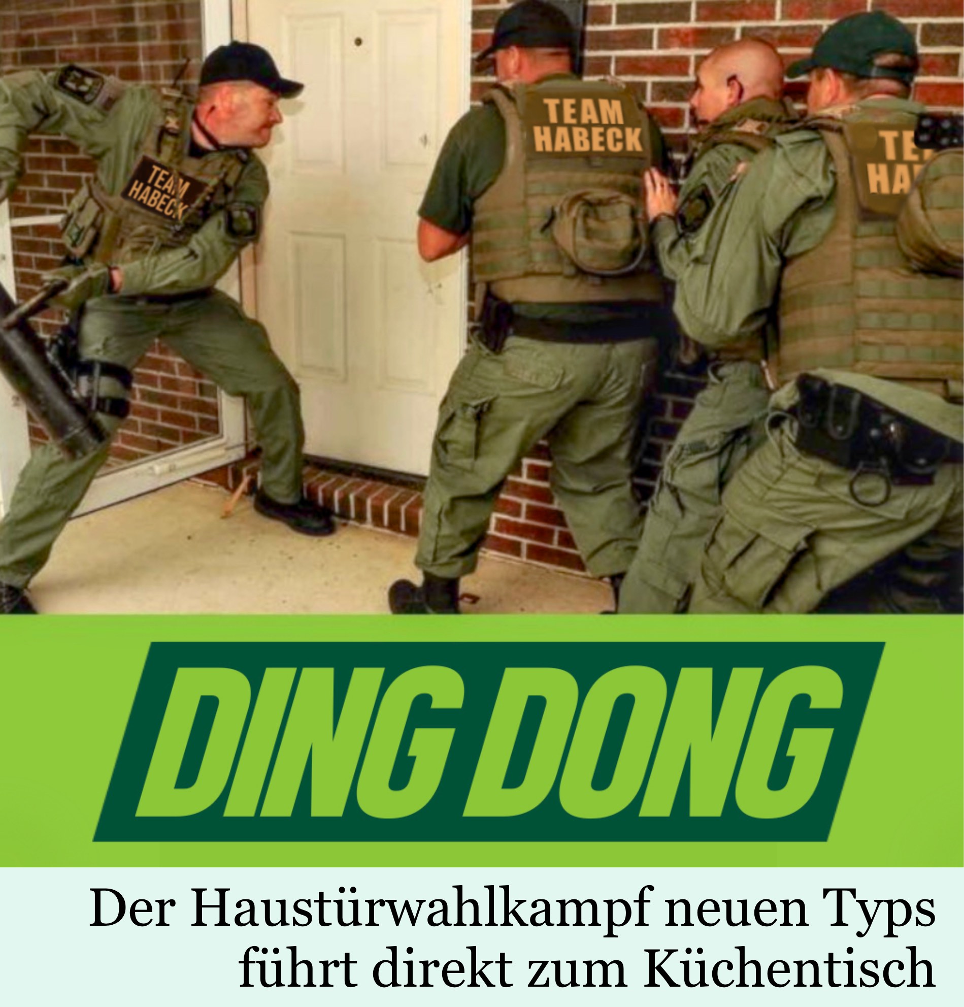 Vorsatz für 2025: Die Habecks und wildgewordene Staatsanwälte hart regulieren