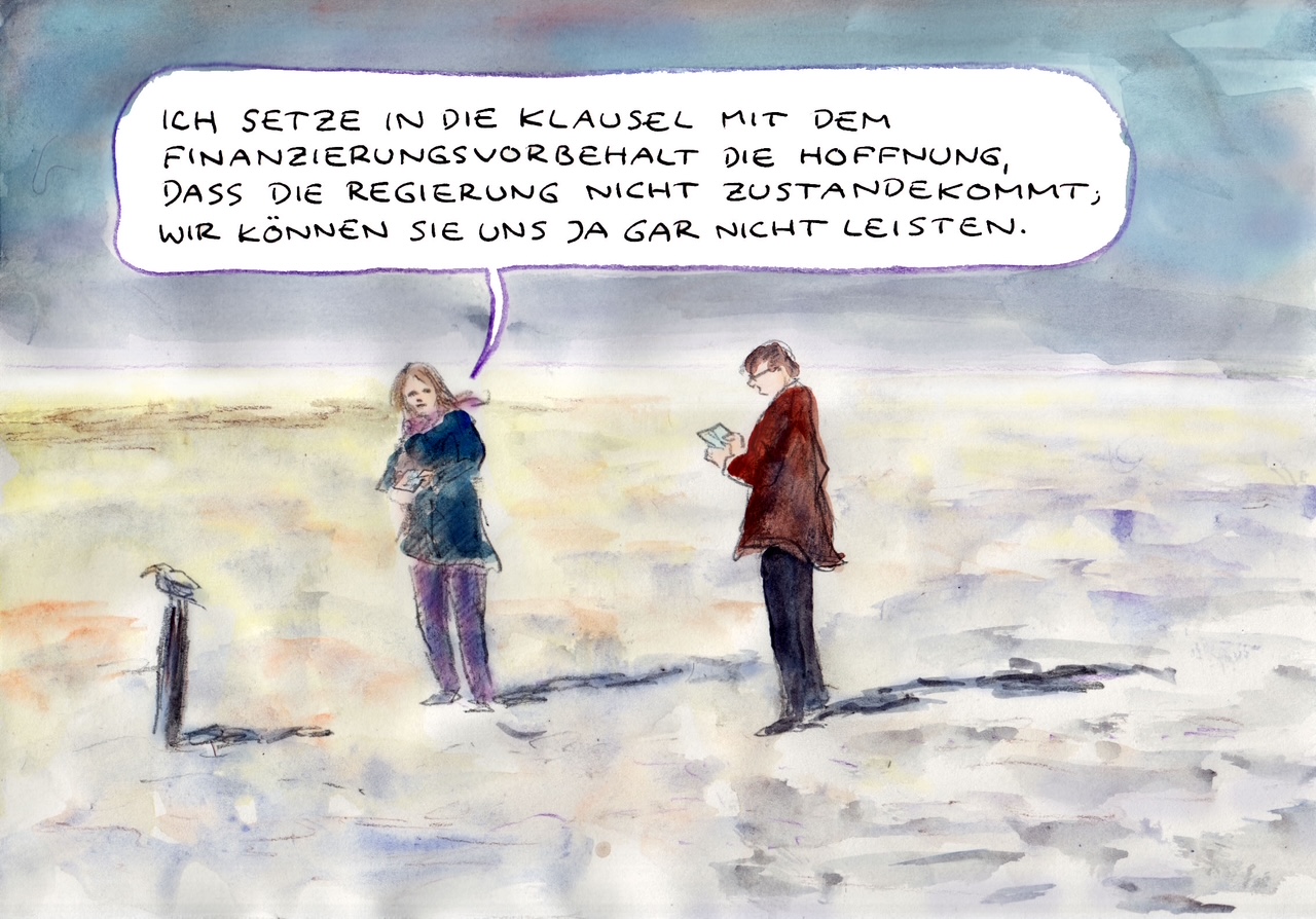 Zeller der Woche: Finanzierungsvorbehalt