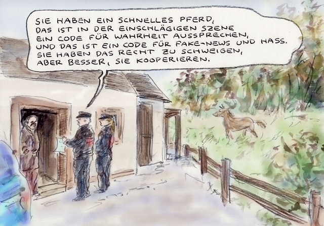 Meinungsfreiheit in London